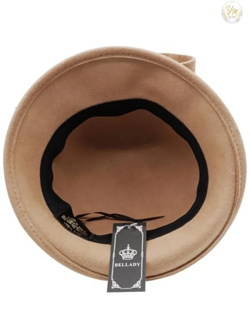 Wool Felt Cloche Bucket Hat with Bow Accent, Adjustable Vintage Style